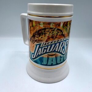 Jacksonville Jaguars NFL Team Reflections XPRES Ceramic Beer Stein Mug 2001 VTG